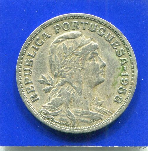 Португалия 50 сентаво 1958