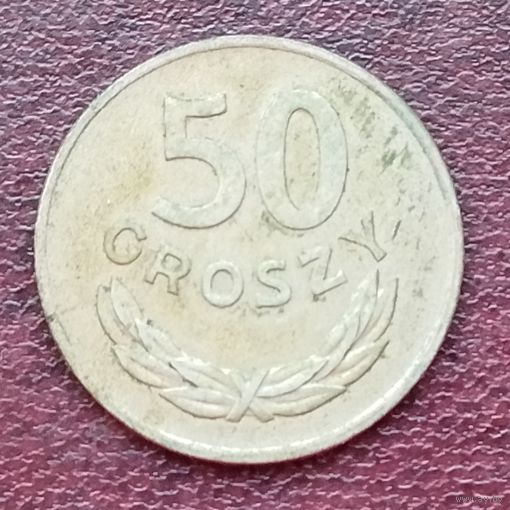 Польша 50 грошей, 1949 Медно-никелевый сплав, 5гр