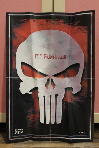 Плакат из 2000-х "Страна игр" THE PUNISHER