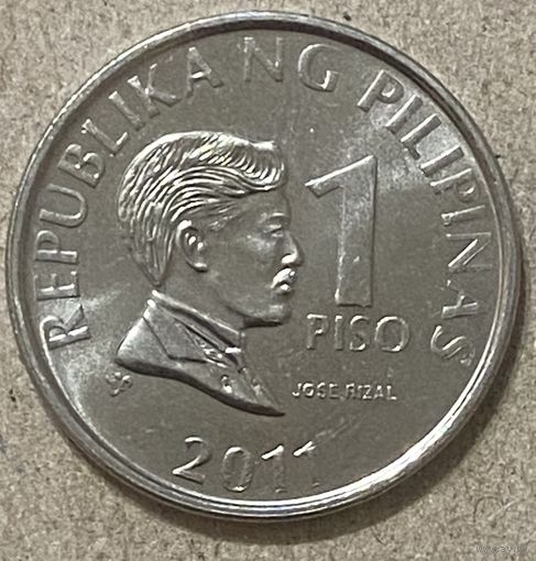 Монета 1 песо 2011 год. Филиппины