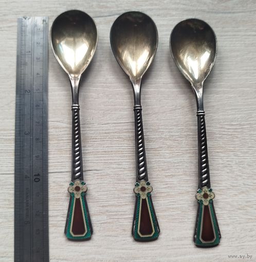 Ложки серебро 916 проба. 70 гр.