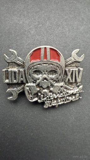 Байкерский значок Лида