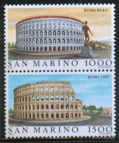 СМ*. М. 1829/30. 1985. Колизей. Сцепка. ЧиСт.