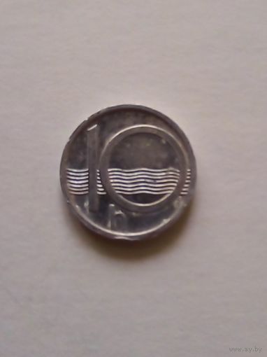 Чехия.10 геллеров 1999 г.