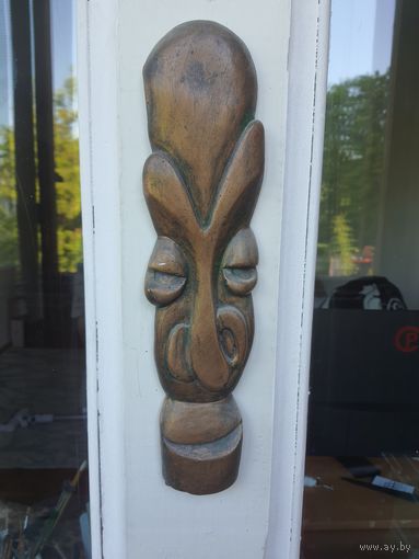 Настенная маска в полинезийском стиле "тики" (tiki).