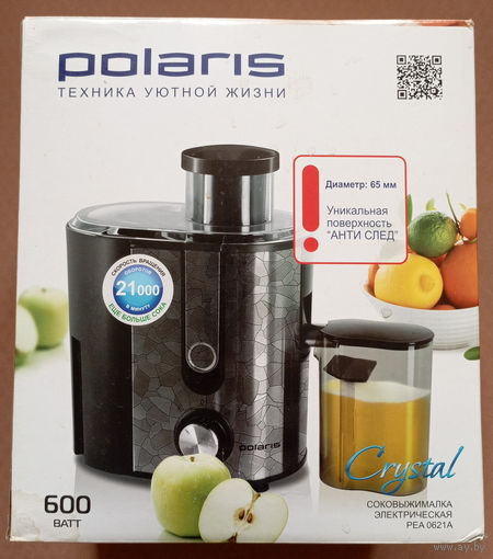Соковыжималка Polaris PEA 0621A CRYSTAL