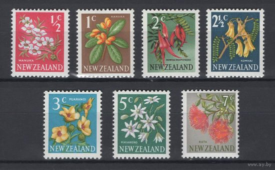 Новая Зеландия 1967** Стандарт Цветы