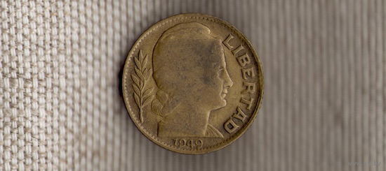 Аргентина 10 сентаво 1949(Ah)