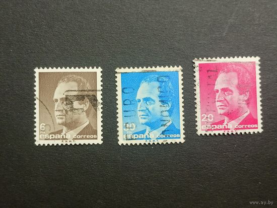 Испания 1987. Король Хуан Карлос I . Полная серия