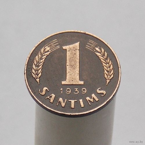 Латвия 1 сантим 1938