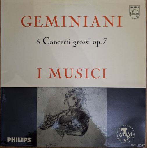 Geminiani - I Musici – 5 Concerti Grossi Op. 7