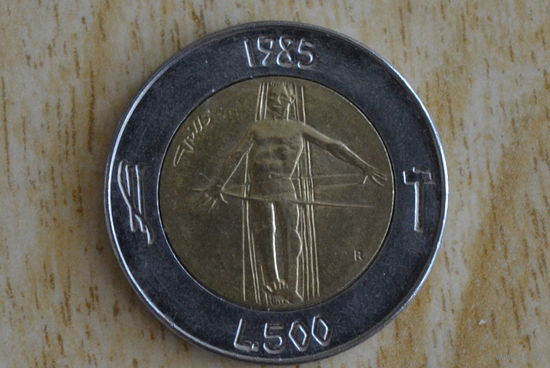 Сан-Марино 500 лир 1985 с 1 руб