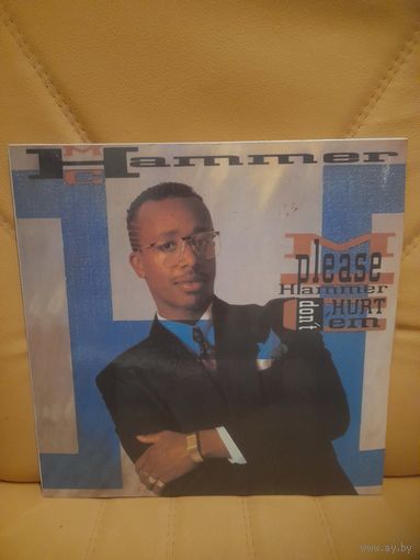 MC HAMMER " PLEASE HAMMER DON'T HURT 'EM"  LP RUSSIA    NM/NM-