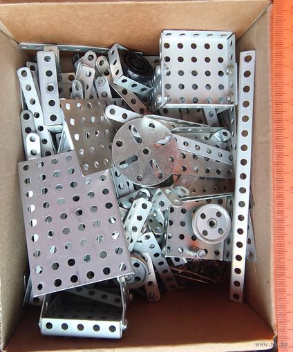 Металлический конструктор СССР. Стальной, железный, механический, советский