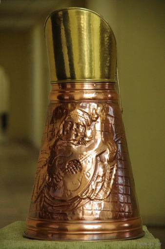 Зольник  БОЛЬШОЙ   ( медь , латунь )  49,5 см