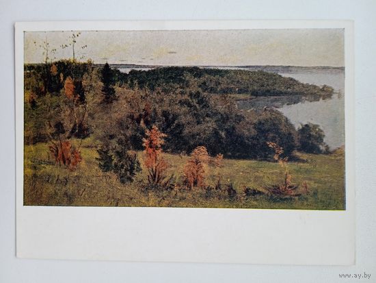 1958. Федоров. Тишина на озере