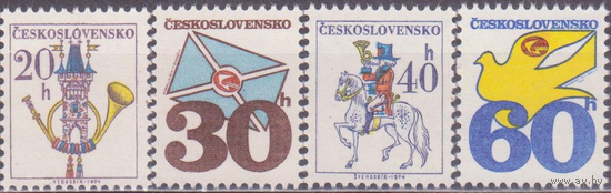 Чехословакия, 1974 год, ** Стандарт купоны\\7