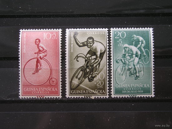 Испанская Гвинея 1959 Велосипеды