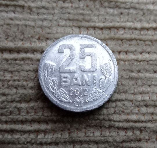Werty71 Молдова Молдавия 25 бани 2012