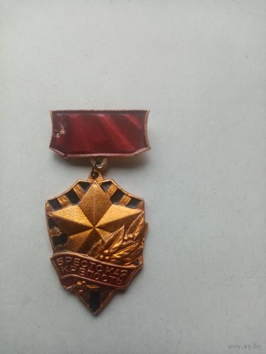 МЕДАЛЬКА БРЕСТСКАЯ КРЕПОСТЬ