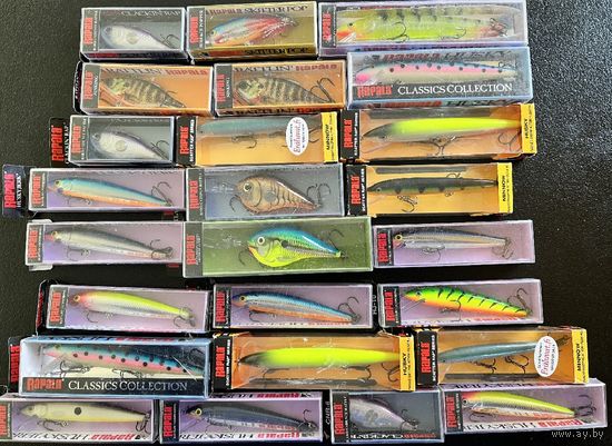Воблеры Rapala - 10 шт