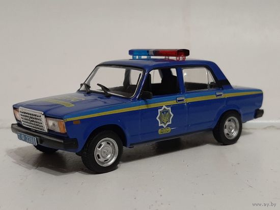 ВАЗ-2105 ДПС Украины. 1/43.