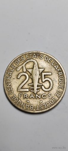 Западноафриканское государство 25 франк 1997