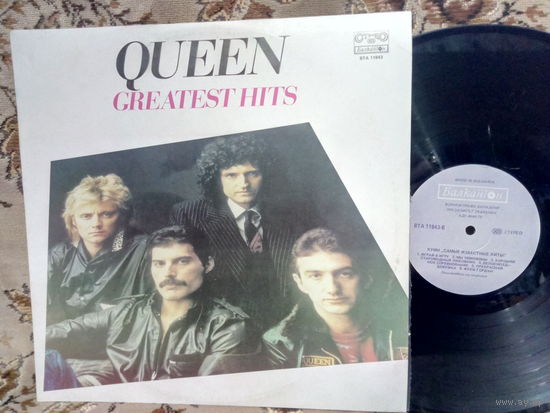 Виниловая пластинка QUEEN. Greatest hits.