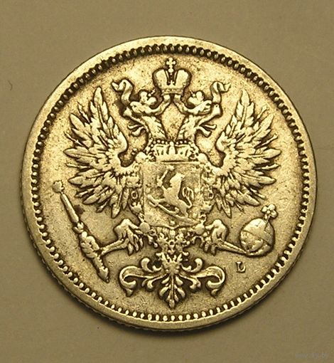 Русс. Финляндия, 50 Пенни 1890, Серебро
