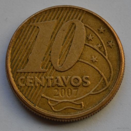 Бразилия, 10 сентаво 2007 г.