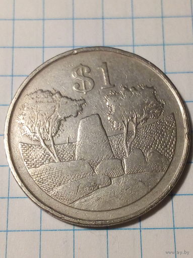 1 доллар Зимбабве 1980 год