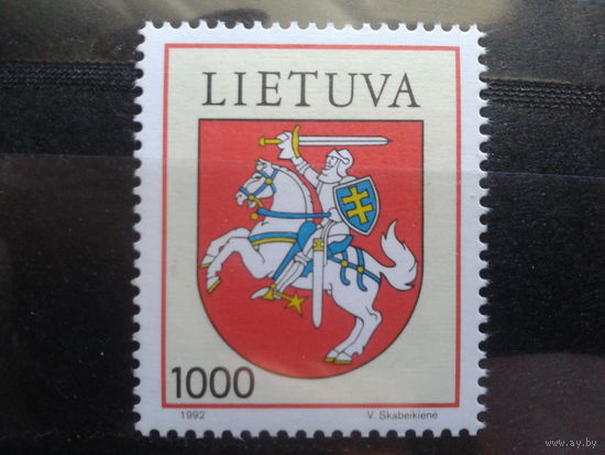 Литва 1992 Гос. герб**