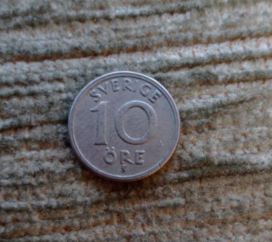 Werty71 Швеция 10 эре 1946 оре