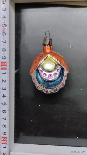 Советская ёлочная игрушка "Игрушка 82d"
