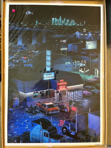 Терминатор 2 / Терминатор 2 [дизайнерский постер]