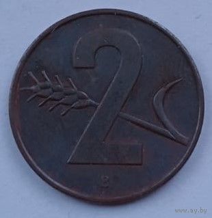 Швейцария, 2 раппена, 1963 год, VF