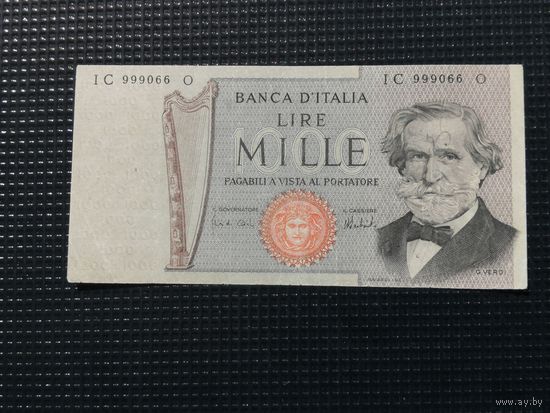 Италия 1000 лир 1975