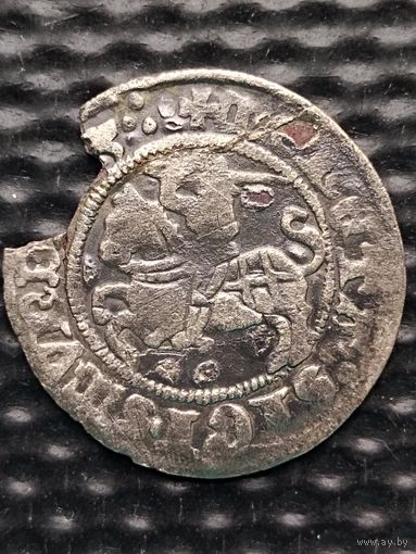Литва 1/2 гроша 1513 г. R. Сигизмунд I Старый (1506-1548гг), без мц.