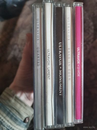 5 pcs audio CDs Albums ULTRAVOX    8р за диск