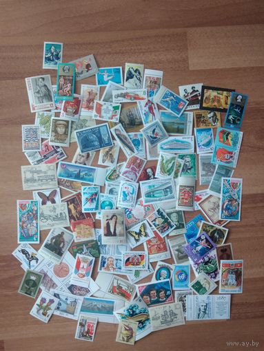 100 чистых марок СССР