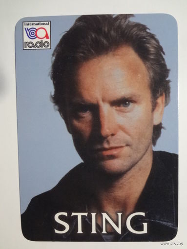 Календарик 1998 г. Стинг.