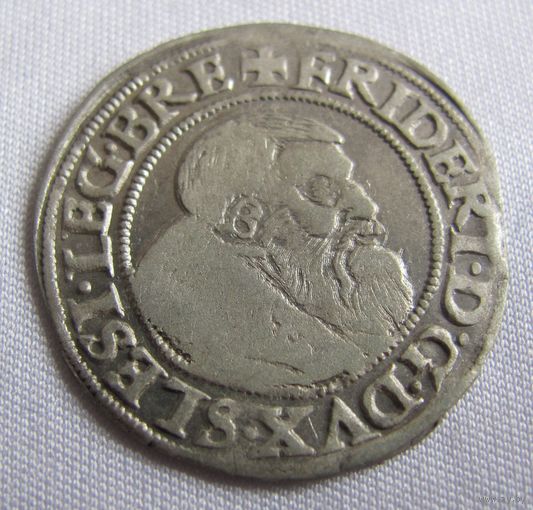 Грош 1542 Силезия герцогство Лигниц и Бриг Фридрих II