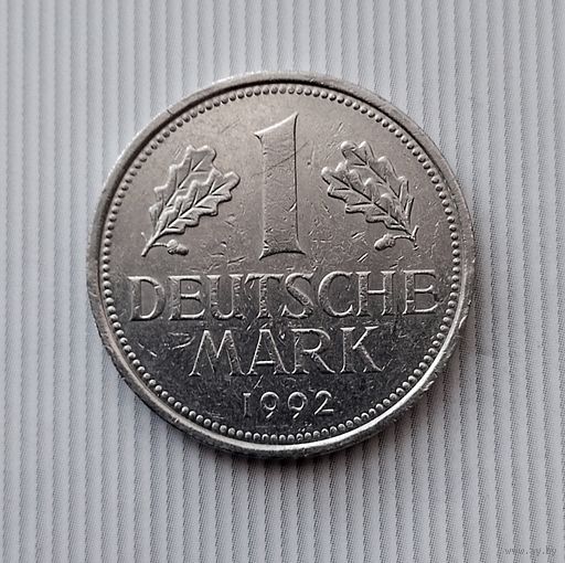 1 марка 1992 года (J) Германия. Федеративная республика (ФРГ).