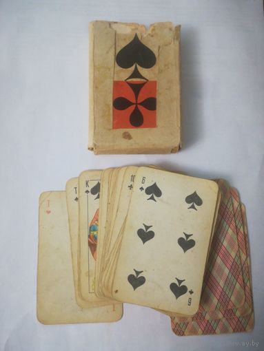 Карты игральные 60-е годы