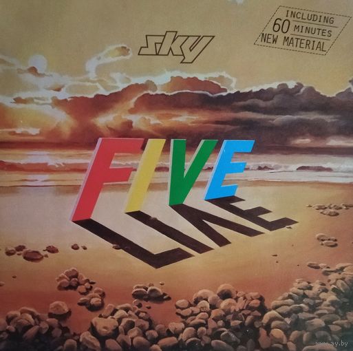 SKY /Five Live/1983, Ariola, 2LP, NM, Germany