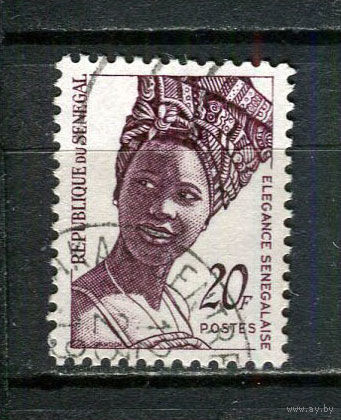Сенегал - 1982 - Сенегальская женщина 20Fr - [Mi.773] - 1 марка. Гашеная.  (Лот 29JA)-TG3P52