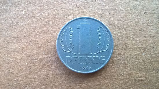ГДР 1 пфенниг, 1964г. (Б-2)