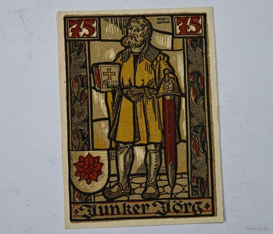 75  пфеннигов  Германия нотгельд