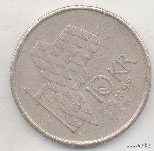 10 крон 1995 Норвегия