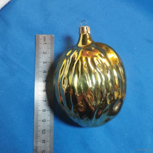 Елочная новогодняя игрушка СССР Орех
